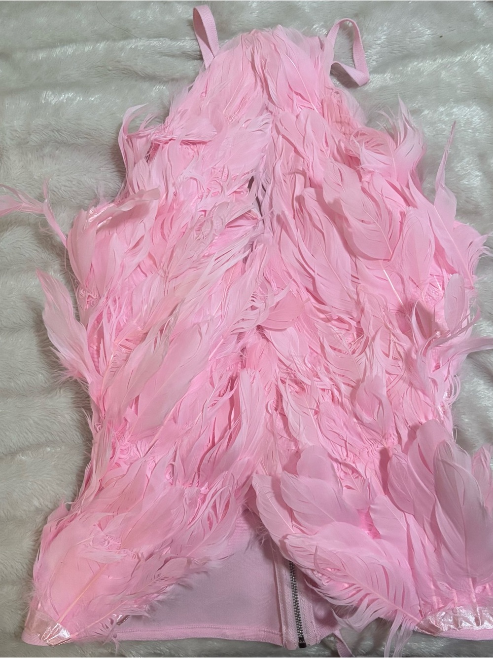 AKIRA Light Pink Crop Top with Branded Tag - Picture 10 of 11